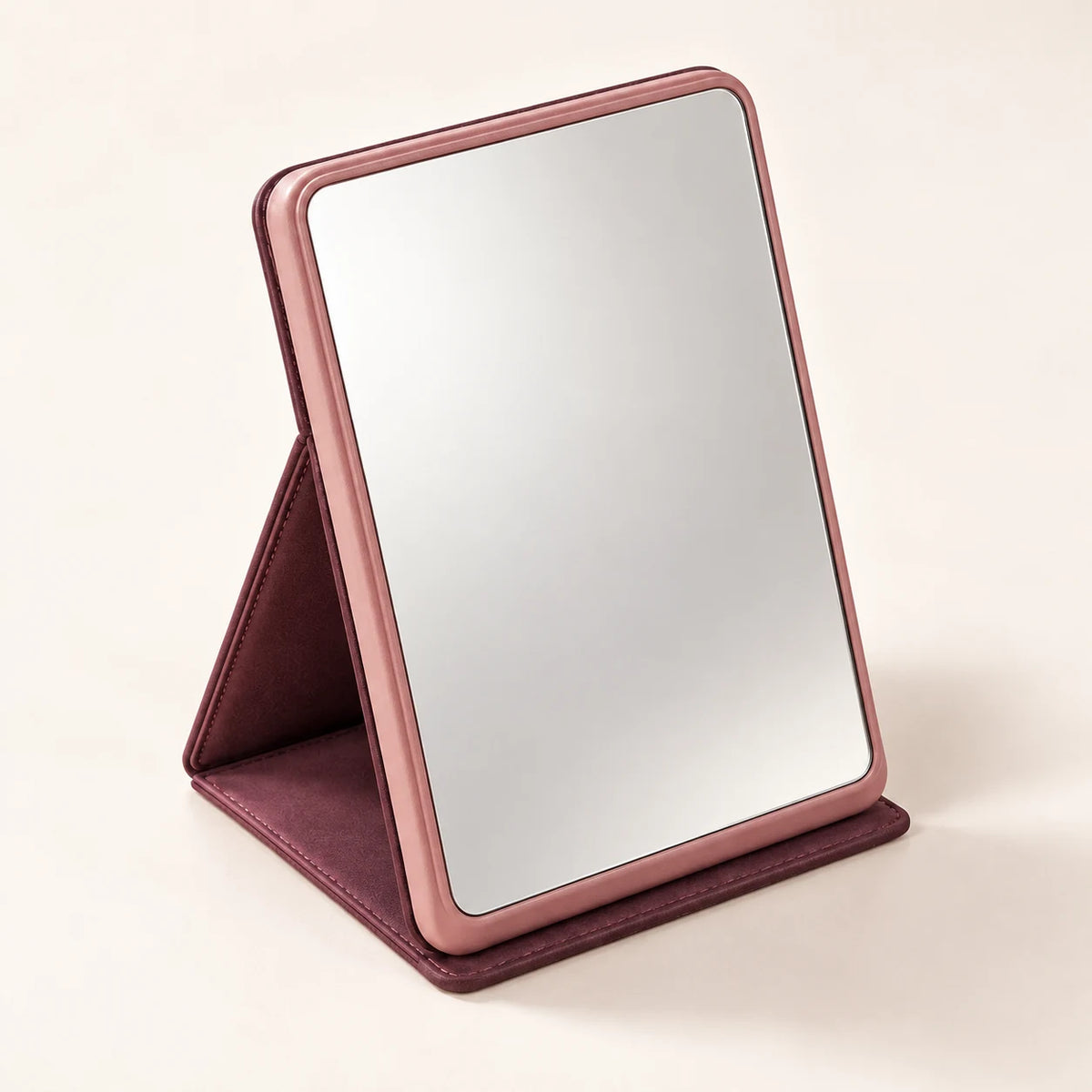 Foldable LED-Free Vanity Mirror — complete set overview