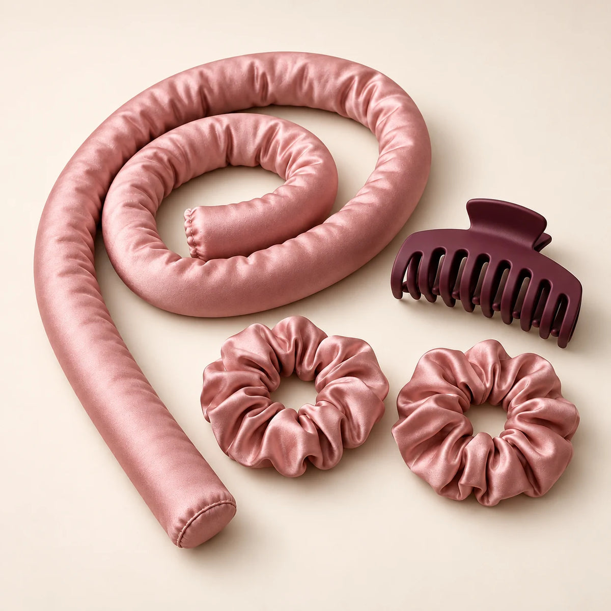 Heatless Curling Ribbon Set — complete set overview