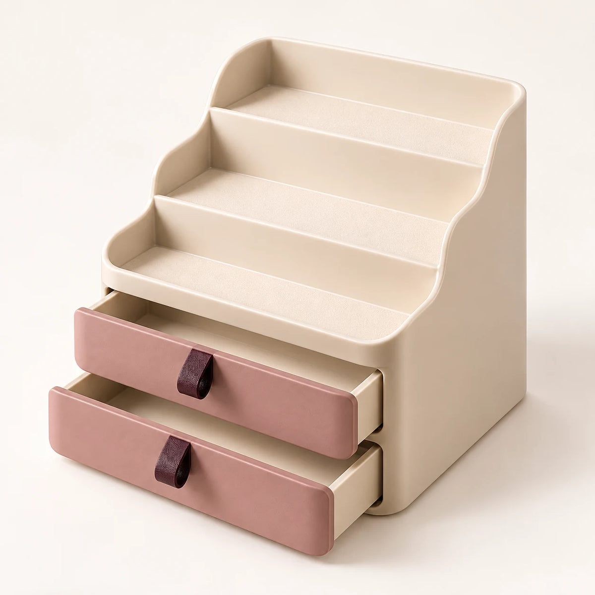 Compact Tiered Cosmetic Organizer — feature view