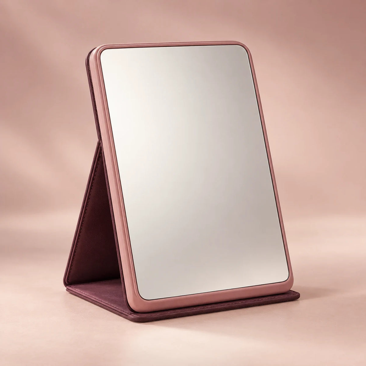 Foldable LED-Free Vanity Mirror — full product set