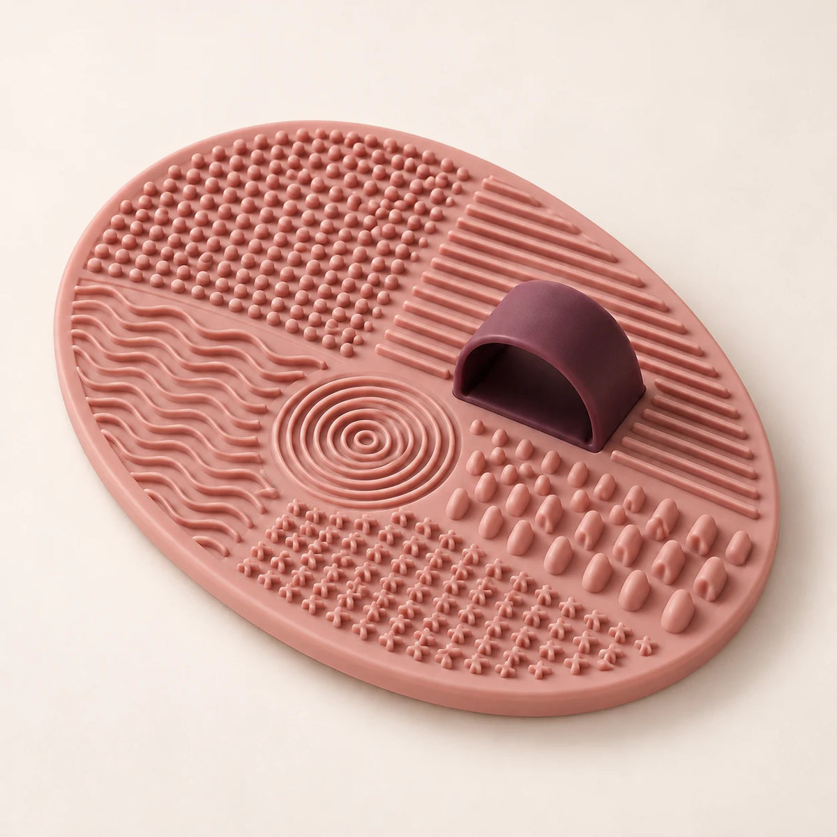 Makeup Brush Cleaning Mat — complete set overview
