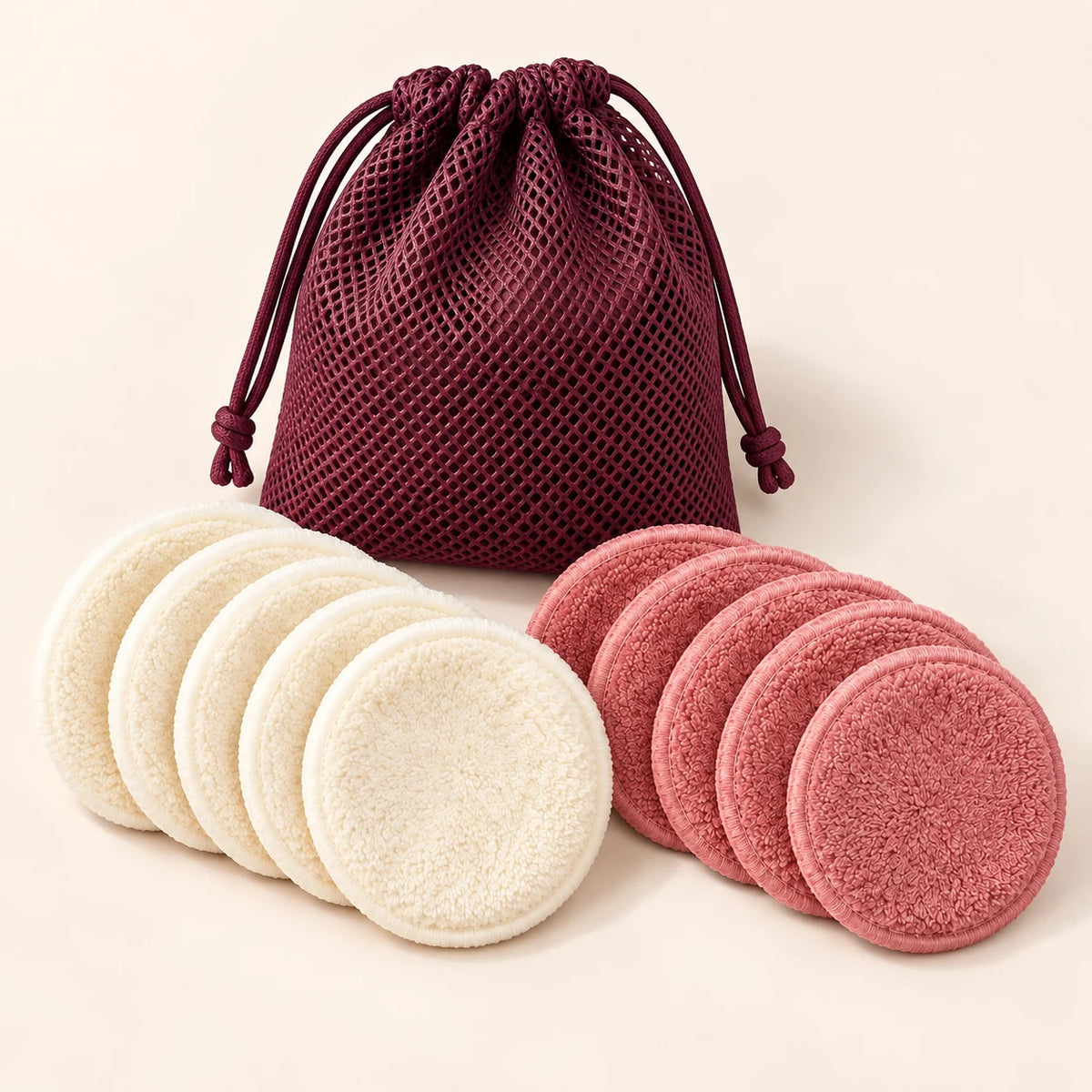 Reusable Makeup Remover Pad Set — complete set overview