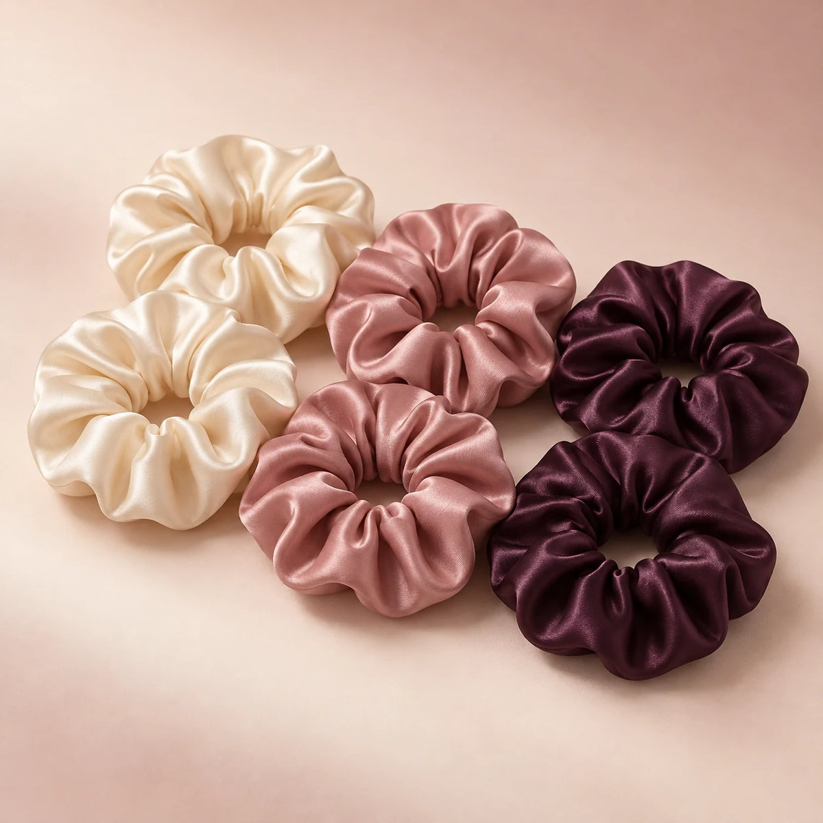 Satin Scrunchie Set — full product set