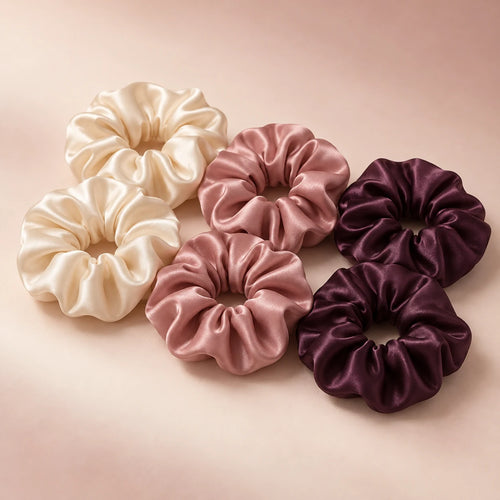Satin Scrunchie Set — full product set